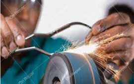 9583615 - look of working surgeon with binocular glasses